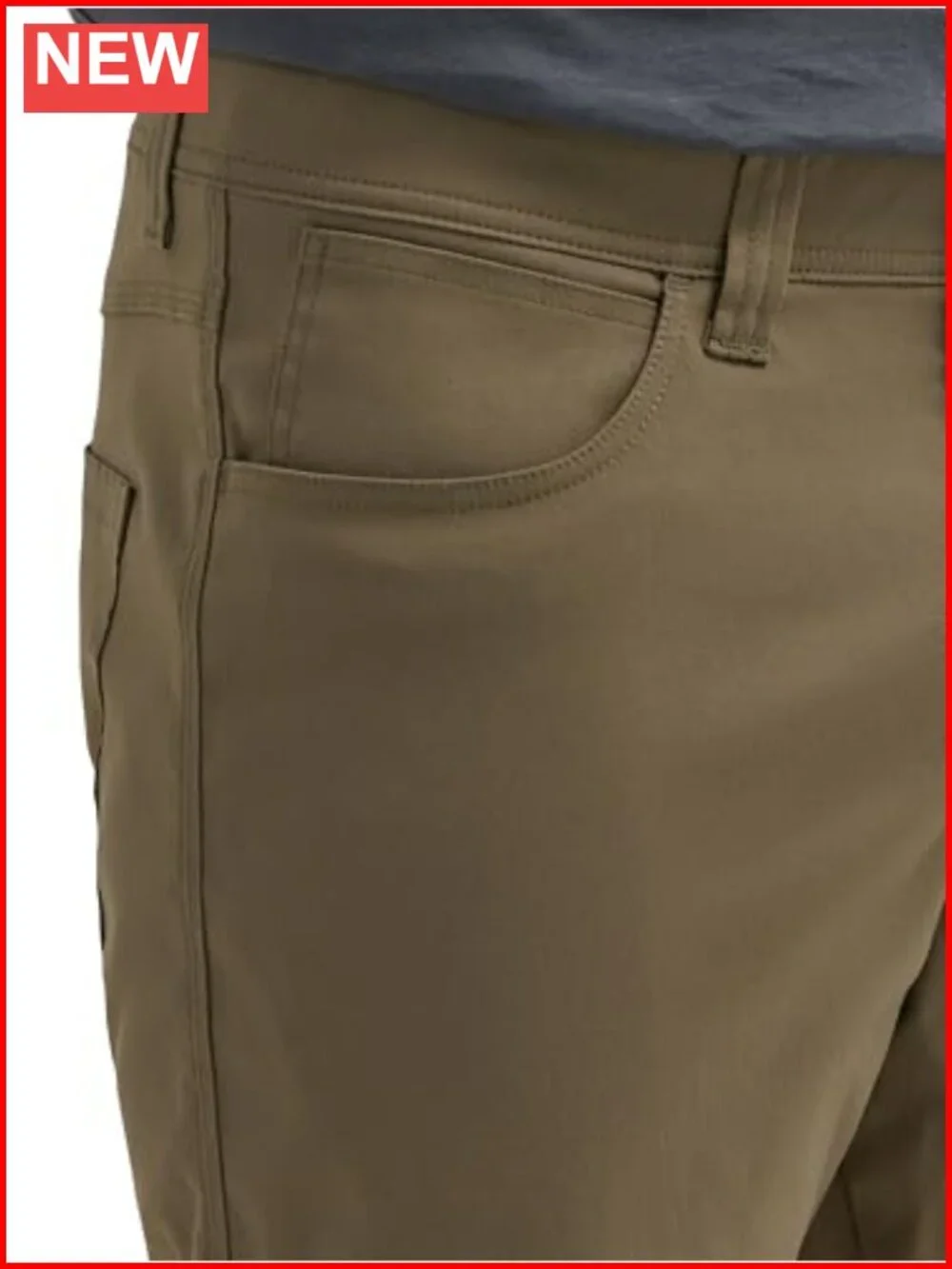 Men's Performance 5 Pocket Outdoor Pant - Stretch Nylon Blend, Straight Fit,